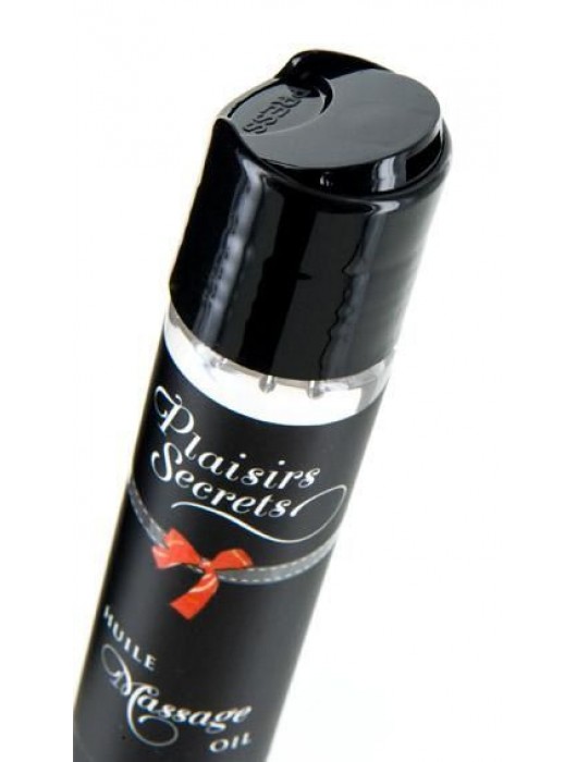 Массажное масло с ароматом кокоса Huile de Massage Gourmande Coco - 59 мл. - Plaisir Secret - купить с доставкой в Хабаровске