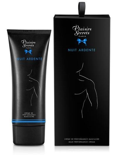 Возбуждающий крем для мужчин Nuit Ardente Creme Performante Plaisirs Secrets - 60 мл. - Plaisir Secret - купить с доставкой в Хабаровске