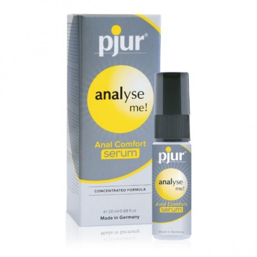 Анальный спрей pjur ANALYSE ME Serum - 20 мл. - Pjur - купить с доставкой в Хабаровске