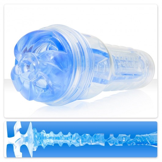 Мастурбатор Fleshlight Turbo - Trust Blue Ice - Fleshlight - в Хабаровске купить с доставкой