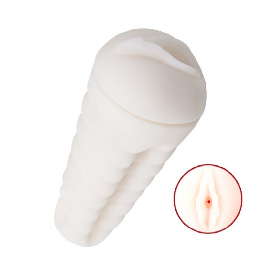 Мастурбатор-вагина Pussy style Kitti в золотистой колбе - Baile - в Хабаровске купить с доставкой