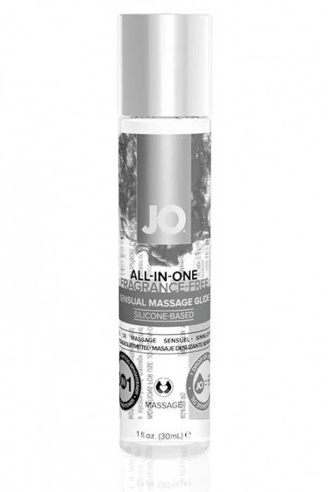 Массажный гель ALL-IN-ONE Massage Oil Sensual нейтральный - 30 мл. - System JO - купить с доставкой в Хабаровске