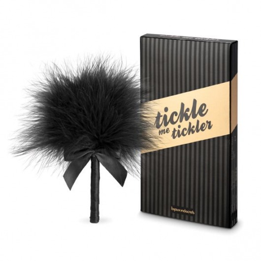 Пуховка для эротических игр Tickle Me Tickler - Bijoux Indiscrets - купить с доставкой в Хабаровске