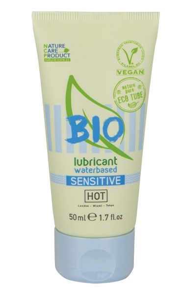 Органический лубрикант для чувствительной кожи Bio Sensitive - 50 мл. - HOT - купить с доставкой в Хабаровске