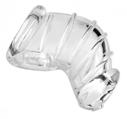 Насадка для ограничения эрекции Detained Soft Body Chastity Cage - XR Brands - купить с доставкой в Хабаровске