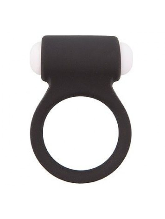 Чёрное эрекционное виброкольцо LIT-UP SILICONE STIMU RING 3 BLACK - Dream Toys - в Хабаровске купить с доставкой
