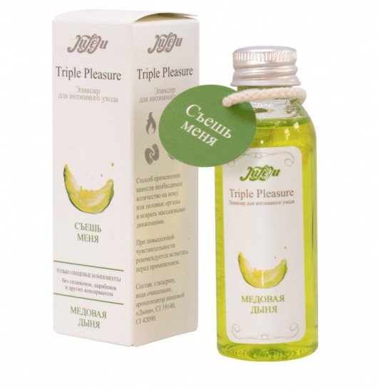 Эликсир Triple Pleasure  Медовая дыня  - 65 гр. - JULEJU - купить с доставкой в Хабаровске