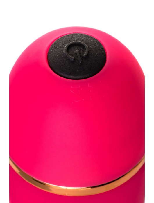 Розовый вибратор с шаровидной головкой - 20 см. - A-toys