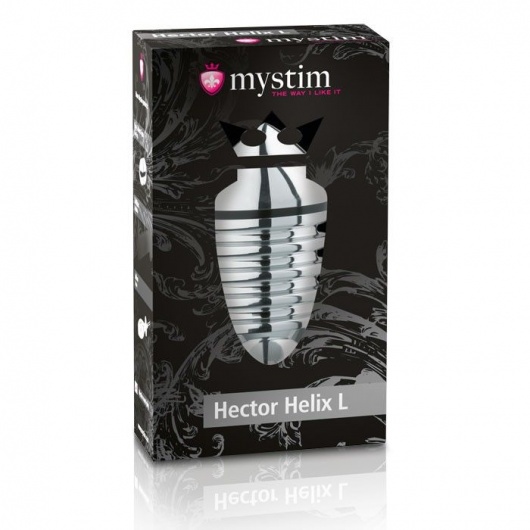 Анальный плаг для электростимуляции Hector Helix Buttplug L - 11,5 см. - MyStim - купить с доставкой в Хабаровске