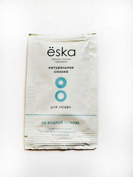 Натуральный лубрикант на водной основе Ёska - 7 мл. - Eska - купить с доставкой в Хабаровске