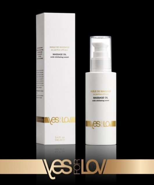 Массажное масло TITILLATING MASSAGE OIL - 100 мл. - YESforLOV - купить с доставкой в Хабаровске