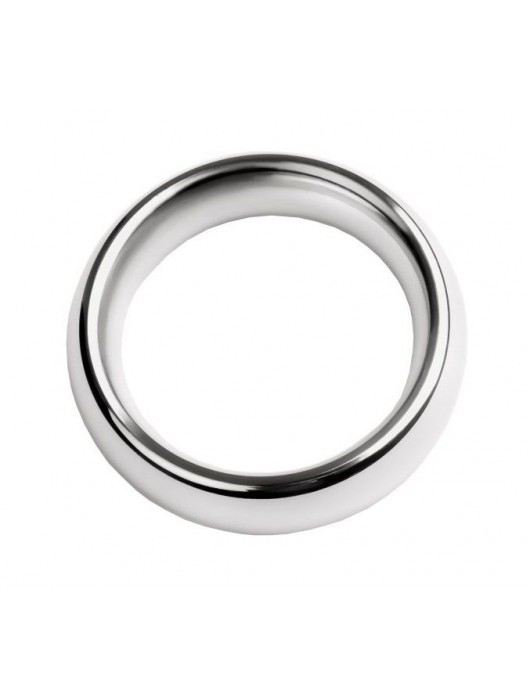 Металлическое эрекционное кольцо размера L - ToyFa - в Хабаровске купить с доставкой