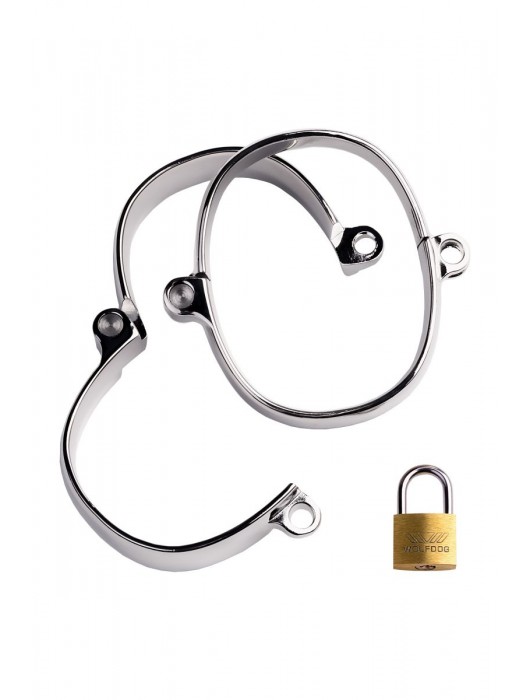 Металлический наручники с замком - ToyFa - купить с доставкой в Хабаровске