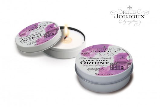 Массажная свеча Petits Joujoux Orient с ароматом граната и белого перца - 33 гр. - MyStim - купить с доставкой в Хабаровске