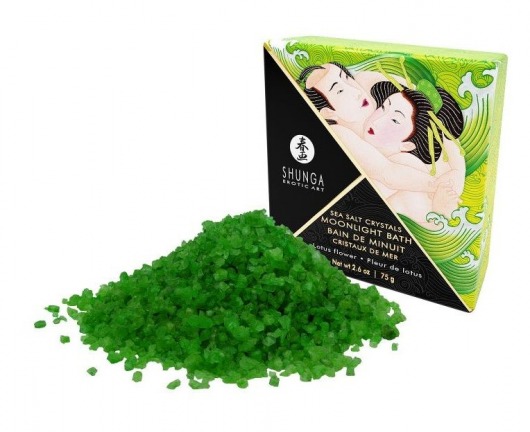 Соль для ванны Bath Salts Lotus Flower с ароматом цветков лотоса - 75 гр. -  - Магазин феромонов в Хабаровске