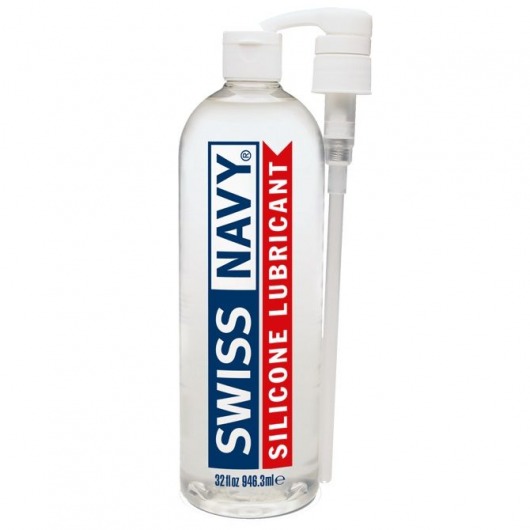 Лубрикант на силиконовой основе Swiss Navy Silicone Based Lube - 946,3 мл. - Swiss navy - купить с доставкой в Хабаровске