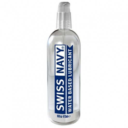 Лубрикант Swiss Navy Water Based Lube на водной основе - 473 мл. - Swiss navy - купить с доставкой в Хабаровске