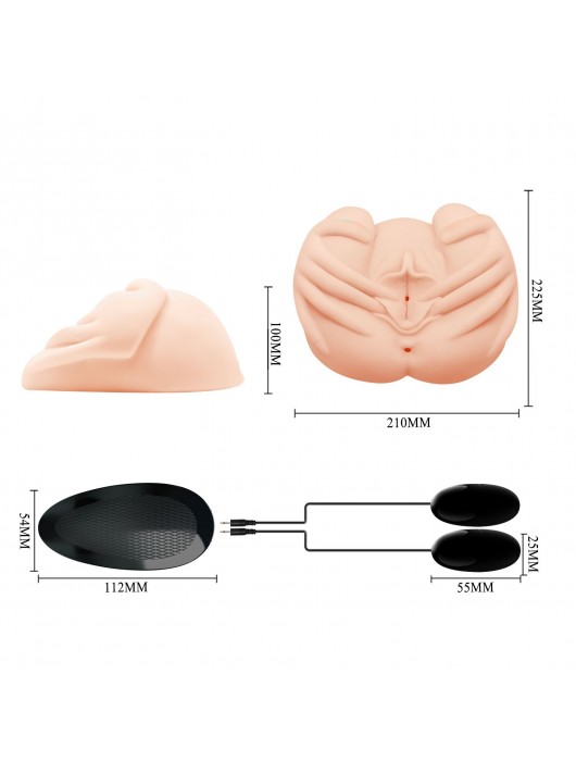 Вагина с руками поверх и вибрацией - Baile - в Хабаровске купить с доставкой