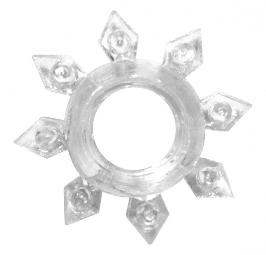 Прозрачное эрекционное кольцо Rings Gear - Lola Games - в Хабаровске купить с доставкой