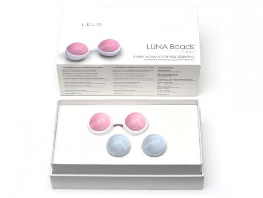 Вагинальные шарики Luna Beads Mini - 2,9 см. - Lelo