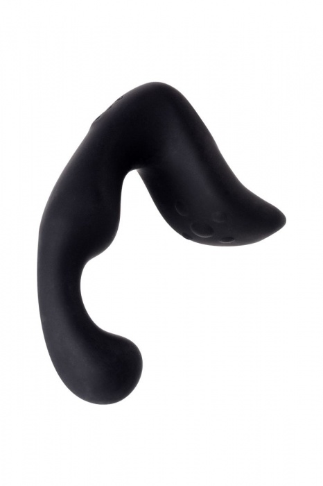 Чёрный изогнутый вибростимулятор простаты Erotist - Erotist Adult Toys - в Хабаровске купить с доставкой