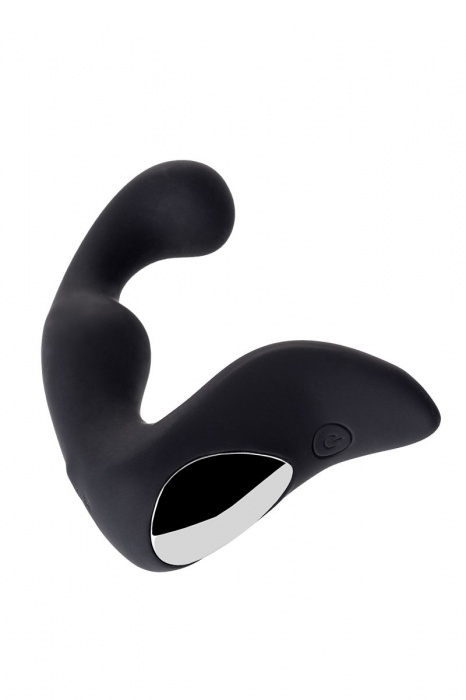 Чёрный изогнутый вибростимулятор простаты Erotist - Erotist Adult Toys - в Хабаровске купить с доставкой