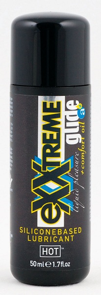 Смазка  на силиконовой основе для анального секса Exxtreme Glide - 50 мл. - HOT - купить с доставкой в Хабаровске