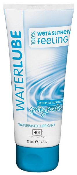 Лубрикант на основе чистой родниковой воды WaterLube - 100 мл. - HOT - купить с доставкой в Хабаровске