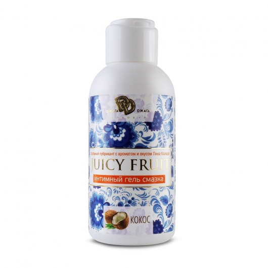 Интимный гель на водной основе JUICY FRUIT с ароматом кокоса - 100 мл. - БиоМед - купить с доставкой в Хабаровске