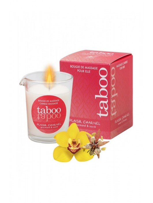 Массажное аромамасло с афродизиаками для женщин RUF Taboo Plaisir charnel - 60 гр. - RUF - купить с доставкой в Хабаровске