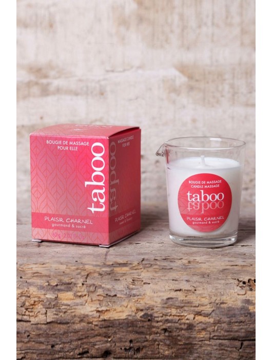 Массажное аромамасло с афродизиаками для женщин RUF Taboo Plaisir charnel - 60 гр. - RUF - купить с доставкой в Хабаровске