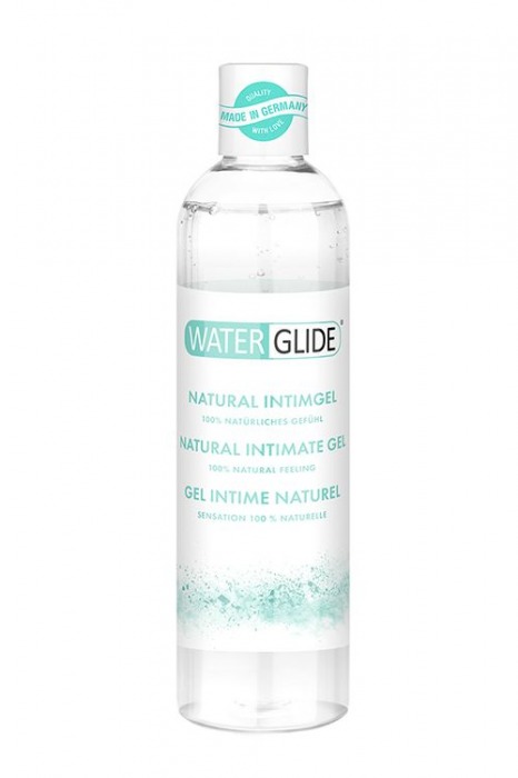 Лубрикант на водной основе с пантенолом NATURAL INTIMATE GEL - 300 мл. - Waterglide - купить с доставкой в Хабаровске