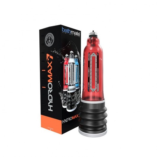 Красная гидропомпа HydroMAX7 - Bathmate - в Хабаровске купить с доставкой