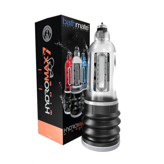 Прозрачная гидропомпа HydroMAX7 Wide Boy - Bathmate - в Хабаровске купить с доставкой