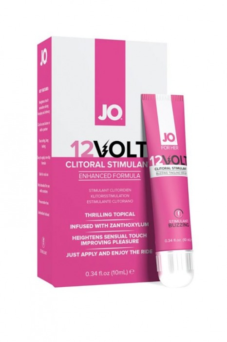 Возбуждающая сыворотка мощного действия JO Volt 12V - 10 мл. - System JO - купить с доставкой в Хабаровске