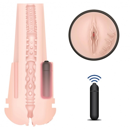 Мастурбатор-вагина PORNSTAR Holly Hendrix с вибрацией - Pornstar Pussy - в Хабаровске купить с доставкой