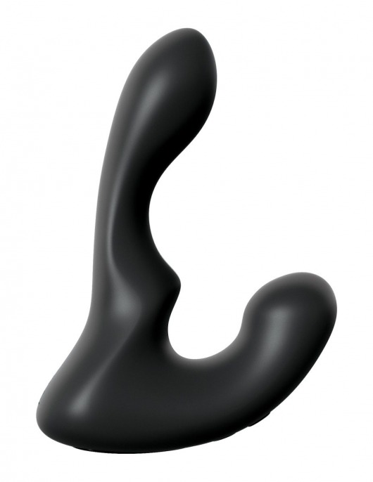 Черный анальный вибростимулятор P-Spot Milker - 14 см. - Pipedream - в Хабаровске купить с доставкой