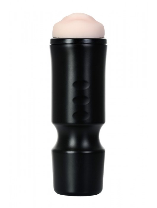 Мастурбатор-ротик A-Toys в черной колбе - A-toys - в Хабаровске купить с доставкой