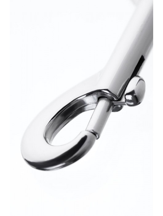 Серебристый двухсторонний карабин TOYFA Metal - ToyFa - купить с доставкой в Хабаровске