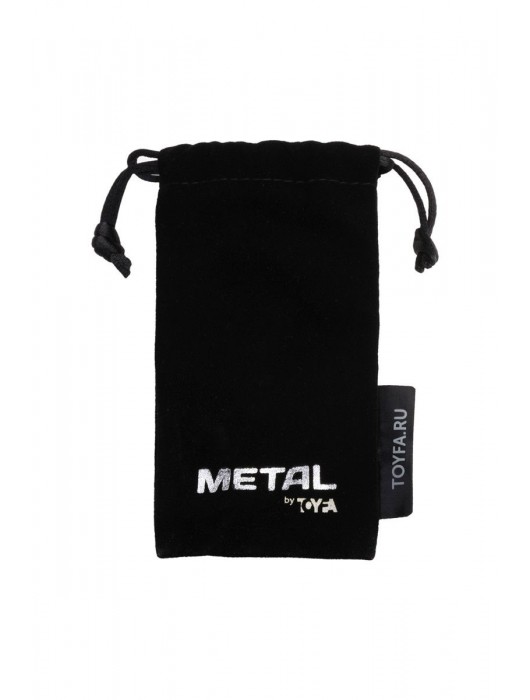 Серебристый двухсторонний карабин TOYFA Metal - ToyFa - купить с доставкой в Хабаровске