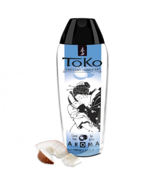 Интимный гель TOKO Cononut Water с ароматом кокоса - 165 мл. - Shunga - купить с доставкой в Хабаровске