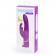 Лиловый вибратор-кролик Curve Rechargeable Rabbit Vibrator - 25,4 см. - Happy Rabbit купить в Хабаровске с доставкой в Orgasmix.ru Лиловый вибратор-кролик Curve Rechargeable Rabbit Vibrator - 25,4 см. - Happy Rabbit