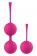 Набор розовых вагинальных шариков PLEASURE BALLS EGGS DUO BALL SET - Dream Toys в Хабаровске Набор розовых вагинальных шариков PLEASURE BALLS EGGS DUO BALL SET - Dream Toys