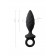 Черная анальная пробка Strob M - 13,5 см. - Erotist Adult Toys в Хабаровске Черная анальная пробка Strob M - 13,5 см. - Erotist Adult Toys
