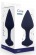 Темно-синяя анальная пробка Exo S - 7,5 см. - Le Frivole в Хабаровске Темно-синяя анальная пробка Exo S - 7,5 см. - Le Frivole
