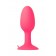 Розовая пробка POPO Pleasure со встроенным вовнутрь стальным шариком - 10,5 см. - POPO Pleasure в Хабаровске Розовая пробка POPO Pleasure со встроенным вовнутрь стальным шариком - 10,5 см. - POPO Pleasure