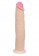 Телесный фаллоимитатор на присоске с большой головкой - 23 см. - LOVETOY (А-Полимер)