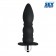 Черный силиконовый анальный вибратор Sex Expert - 13 см. - Sex Expert в Хабаровске Черный силиконовый анальный вибратор Sex Expert - 13 см. - Sex Expert