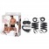 Эротический набор 4PC Bondage Bed Strap   Flogger Kit - Lux Fetish - купить с доставкой в Хабаровске
