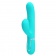 Мятный вибратор-кролик с пульсацией Perdita - 22,8 см. - Baile купить в Хабаровске с доставкой в Orgasmix.ru Мятный вибратор-кролик с пульсацией Perdita - 22,8 см. - Baile